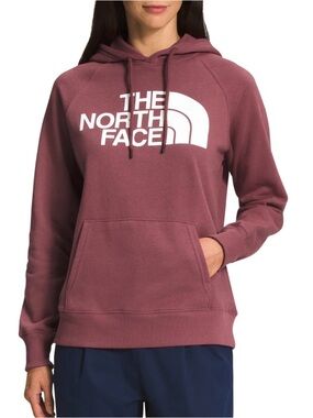 The North Face Women's Burgundy Hoodie - Size Large
